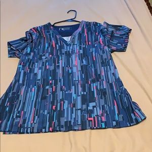 Scrub top size L